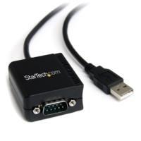CABLE ADAPTADOR DE 1.8M USB-A A PUERTO SERIE SERIAL RS232 CON RETENCIÓN DEL PUERTO DE ASIGNACIÓN COM - 1X DB9 MACHO - 1X USB A MACHO - STARTECH.COM MOD. ICUSB2321F CABLE ADAPTADOR DE 1.8M USB-A A PUERTO SERIE SERIAL RS232 CON RETENCIÓN DEL PUERTO DE ASIGNACIÓN COM - 1X DB9 MACHO - 1X USB A MACHO - STARTECH.COM MOD. ICUSB2321F
